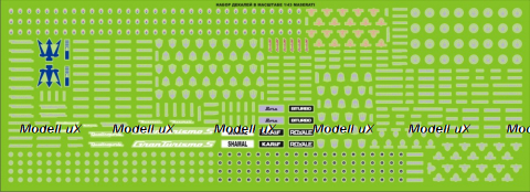 Декаль Maserati шильды и эмблемы