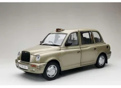 LTI TX1 London Taxi Cab 1998 silver-gold, SUN1128, SunStar 1:18