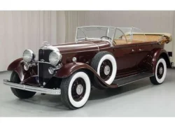 Ford Lincoln KB dunkelbraun Verdeck geöffnet 1932, SUN6167, SunStar 1:18