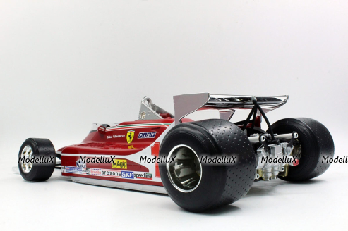 Ferrari 312 T4 Gilles Villeneuve Short Tail #12 Gilles Villeneuve, GP12-01D, GP Replicas 1:12