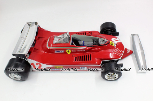 Ferrari 312 T4 Gilles Villeneuve Short Tail #12 Gilles Villeneuve, GP12-01D, GP Replicas 1:12