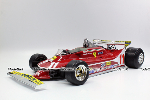 Ferrari 312 T4 Jody Scheckter Short Tail Jody Scheckter, GP12-01C, GP Replicas 1:12