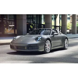 Porsche 911 (992) Targa 2020 Grey Metallic, 410069561, Minichamps 1:43