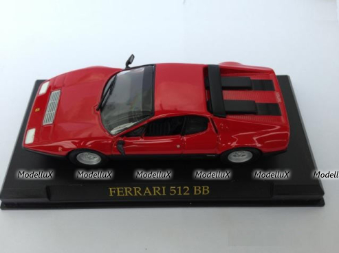 Ferrari 512 BB, Ferrari Collection  №33, Eaglemoss 1:43 (без журнала)