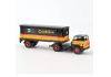 Unic- Estere-Calberson Truck+Trailer 1961-green yellow, CL5511,  Norev 1:43