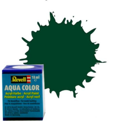Краска акриловая Зеленый мох, глянцевая - Aqua Colour 18 ml, Revell 36162