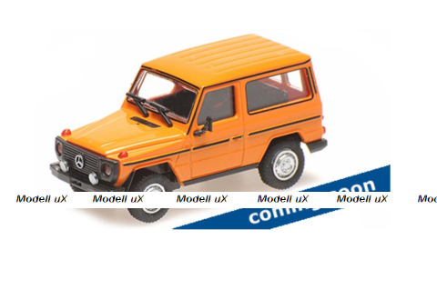 Mercedes G-Model Short (W460) – 1980 – Orange, 870038062, Minichamps 1:87