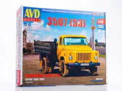 Сборная модель Самосвал ГАЗ САЗ 3507, 1554AVD, AVD Models 1:43