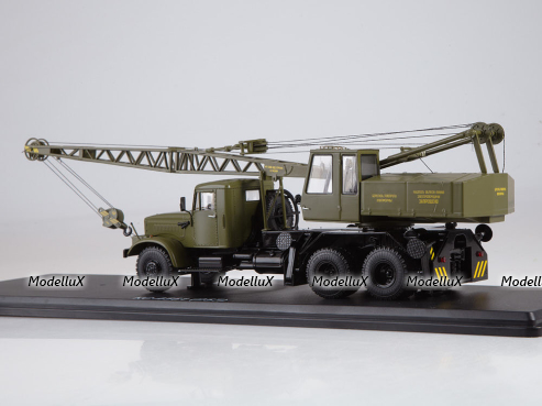 Автокран КРАЗ-257 КС-4561, SSM1394, SSM 1:43 Уценка 2!