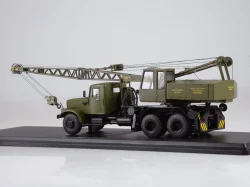 Автокран КРАЗ-257 КС-4561, SSM1394, SSM 1:43 Уценка 2!