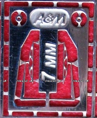 Фототравление Дворники 7мм, EM-155