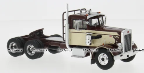Peterbilt 281, brown/beige, 1955, TR226, IXO 1:43