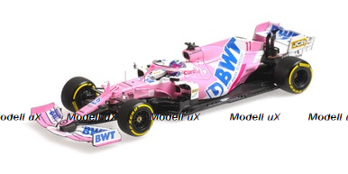 BWT Racing Point F1 Racing Point RP20 No.11  Team Winner Sakhir GP 2020 With Pit Board Sergio Perez, S6485, Spark 1:43