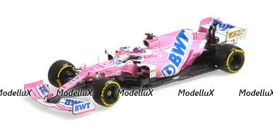 BWT Racing Point F1 Racing Point RP20 No.11  Team Winner Sakhir GP 2020 With Pit Board Sergio Perez, S6485, Spark 1:43