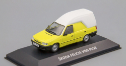 Skoda Felicia Van Plus, yellow/white, KALEIDOSKOP SKODA (DeAgostini) 1:43