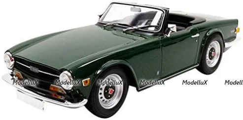 Triumph TR6 1969 Dark Green (LHD), 155132036, Minichamps 1:18