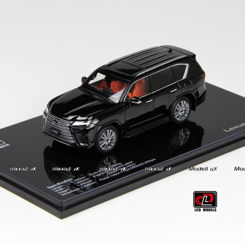 Lexus LX600, Black, LCD43013BC, LCD 1:43