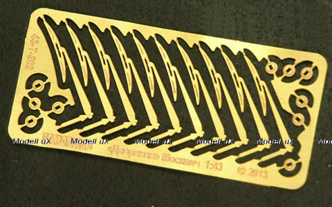 Набор "дворников" для а/м Москвич, 10 шт., 43-T-202