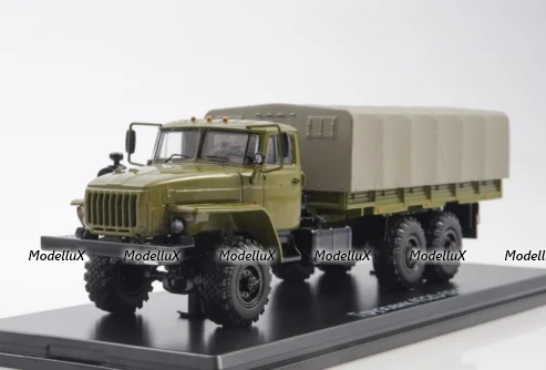 Урал 4320-0911 бортовой с тентом, SSM1472, SSM 1:43