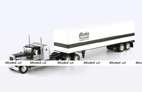 Peterbilt 350 with semi-trailer "Manke Trucking INC" 1954, American trucks, France #43, Altaya 1:43