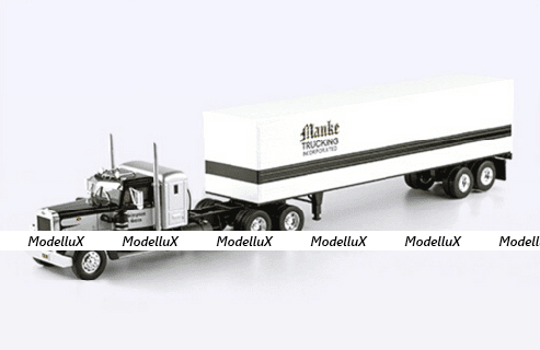 Peterbilt 350 with semi-trailer "Manke Trucking INC" 1954, American trucks, France #43, Altaya 1:43