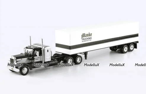 Peterbilt 350 with semi-trailer "Manke Trucking INC" 1954, American trucks, France #43, Altaya 1:43