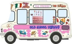 Bedford CF Ice Cream Van C J Copner, Oxford 1:43