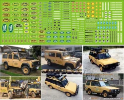 Декаль Camel trophy