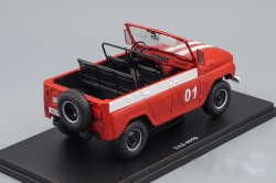 УАЗ-469Б Пожарный, Легендарные Советские Автомобили №64, Hachette 1:24
