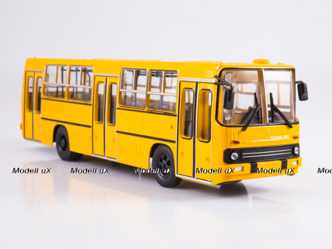 Икарус-260 планетарные двери (жёлтый), арт. 900209, Советский Автобус 1:43