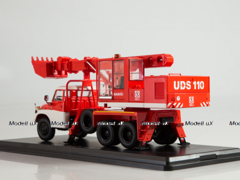 Экскаватор-планировщик UDS-110 (на шасси Tatra-148) пожарный, SSM1420, SSM 1:43
