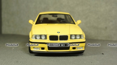 BMW M3 Coupe (E36) 1994 Dakar желтый, S1803902, Solido 1:18