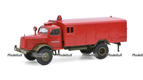 Mercedes LG 315 TLF 2400 Feuerwehr, 452658600, Schuco 1:87