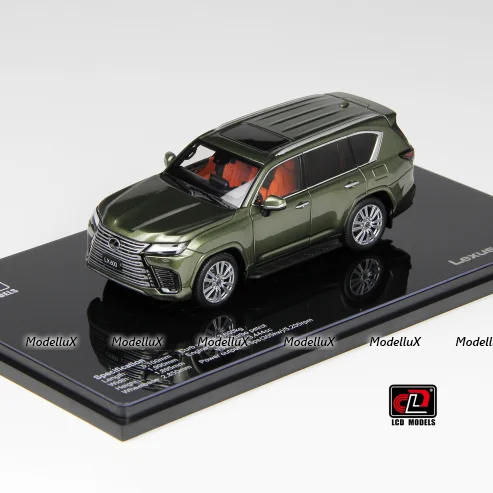 Lexus LX600 2022, green, LCD43013NG, LCD 1:43