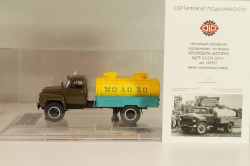 Газ-53А АЦПТ-3,3 "Молоко", хаки/желтый, 1973 г., 105357, DiP Models 1:43