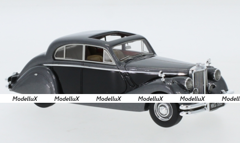 Jaguar MK V (1950) - grey/black, 49599, NEO 1:43