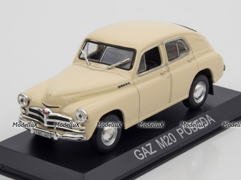 ГАЗ М-20 Победа бежевая, DeAgostini Польша