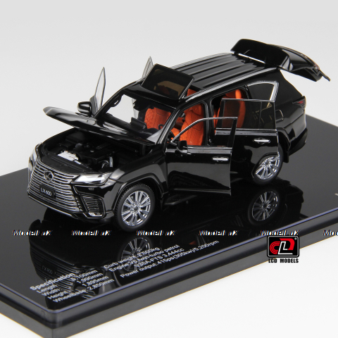 Lexus LX600, Black, LCD43013BC, LCD 1:43