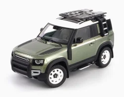 Land Rover Defender 90 with roof pack 2020 - Pangea Green, Almost Real 1:18