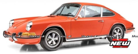 Porsсhe 911 1972, red, 155063000, Minichamps 1:18