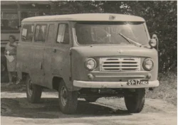 Уаз-450А, пассажирский 1965 г, 145024, DiP Models 1:43