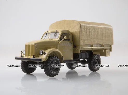 ГАЗ-63 бортовой (с тентом), арт. 102644, АИСТ 1:43