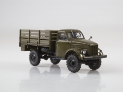 ГАЗ-63 бортовой (с тентом), арт. 102637, АвтоИстория 1:43