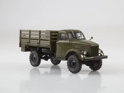 ГАЗ-63 бортовой (с тентом), арт. 102637, АвтоИстория 1:43