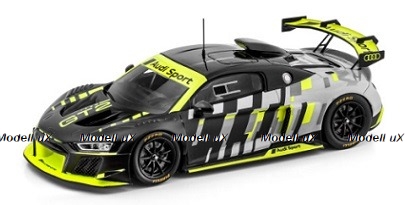 Audi R8 LMS GT2 Black/Yellow, Spark 1:18