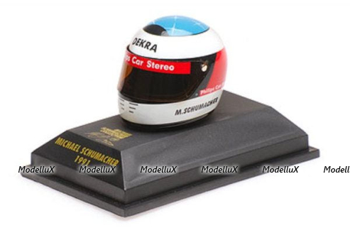 Helmet Michael Schumacher F1 Debut Belgian GP 1991, 510389132, Minichamps 1:10