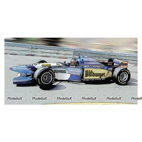Benetton Renault B195 Michael Schumacher Winner Monaco GP 1995, 517950501, Minichamps 1:43
