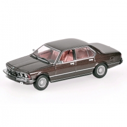 BMW 733I (E23) 1977 Brown, 870020404, Minichamps 1:87