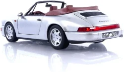 Porsche 964 (964) Carrera II Cabriolet 1990, silver, 187330, Norev 1:18  
