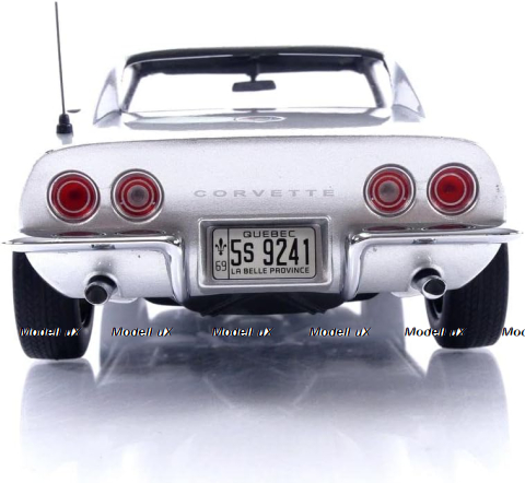 Chevrolet Corvette Coupé (C3) 1969, silver, 189032, Norev 1:18 
